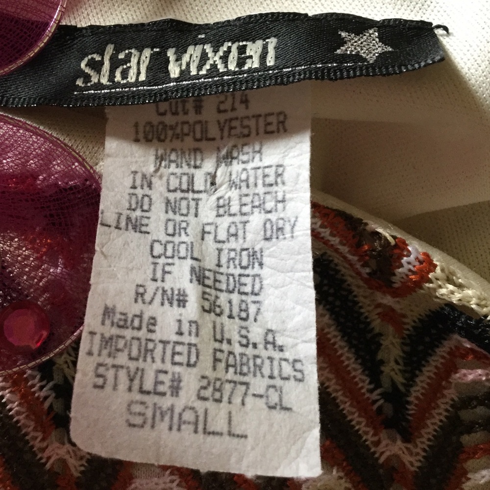 STAR VIXEN One shoulder Multicolored Mini … - Picture 6 of 6